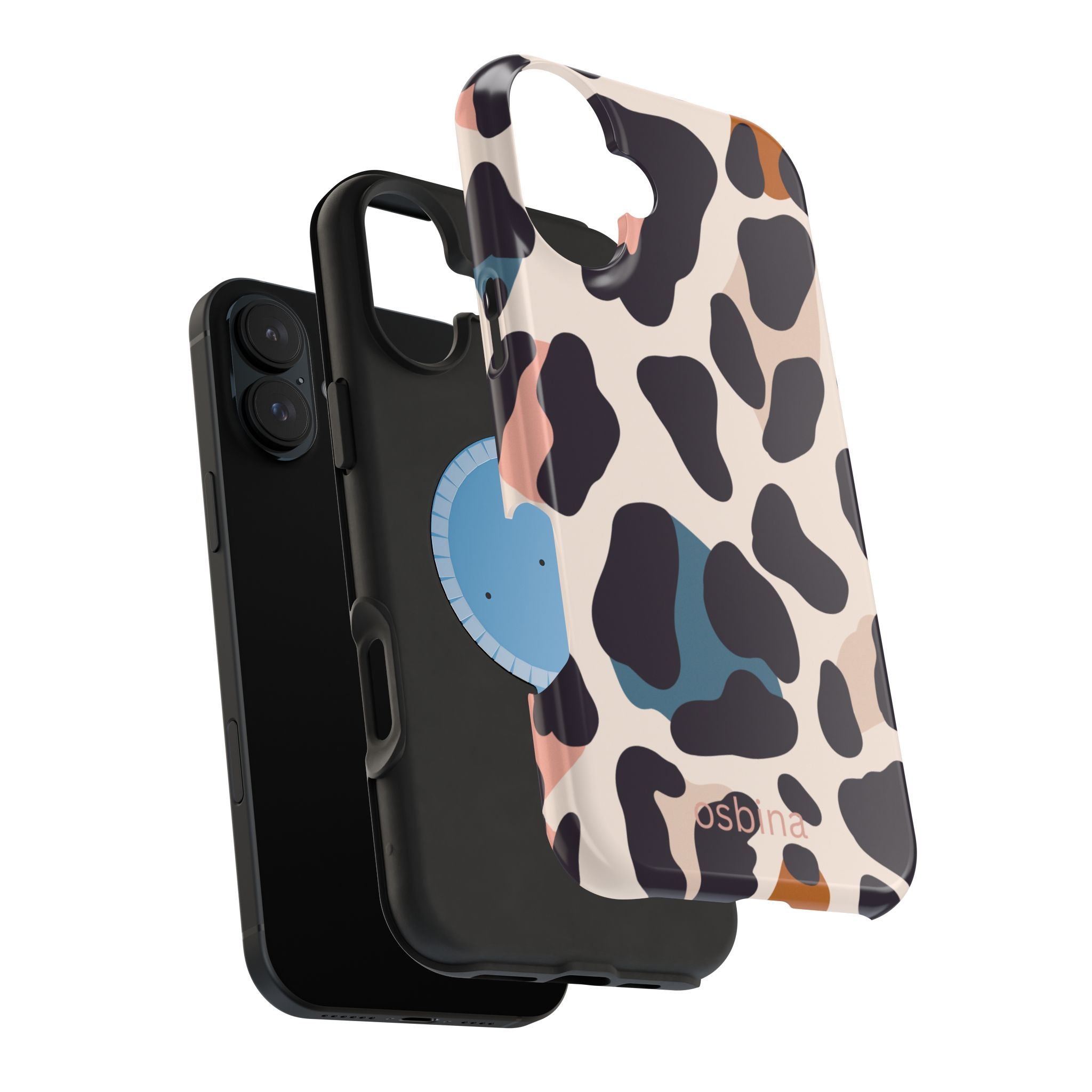 osbina | MagSafe for iPhone | Leopard Luxe Color Pop Designer Case