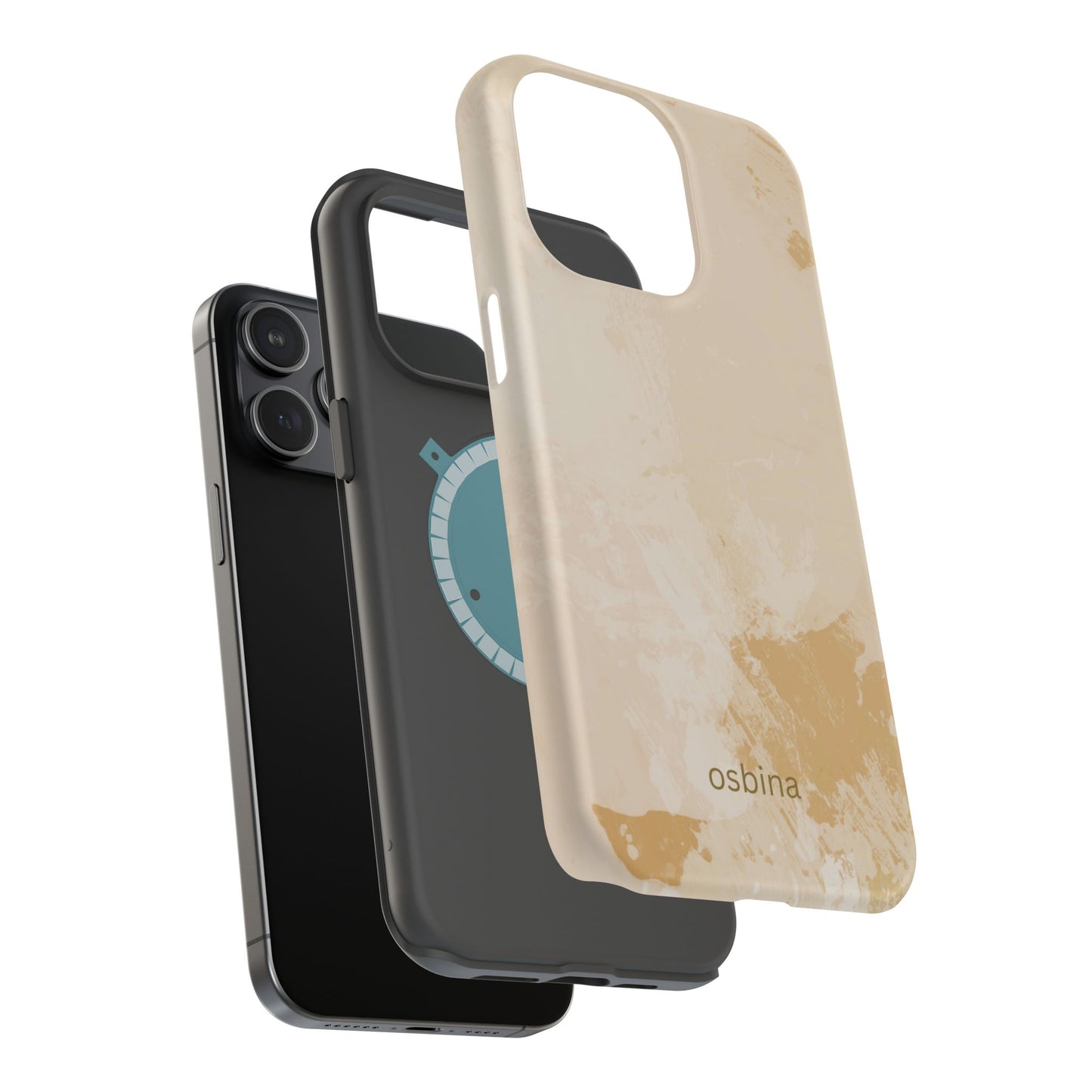 osbina | MagSafe compatible for iPhone | The Aureum Phone Case | Color Edit Collection