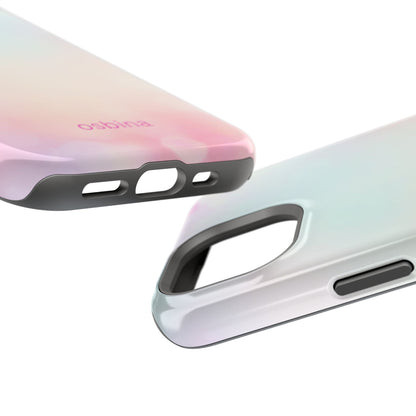 osbina | MagSafe compatible for iPhone | The Cotton Candy Hearts Case | YAYOU Collection Supporting Shine Like Sable