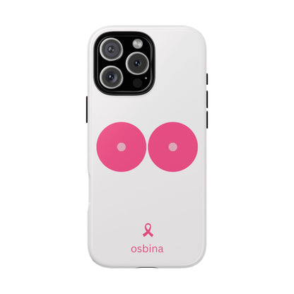 osbina | Limited Edition The Check Your Tatas Case in Light Pink + Soft Pink + Hot Pink | The Pink October Collection | Inspired By