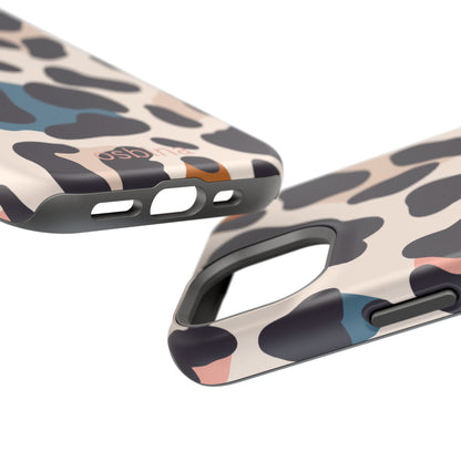 osbina | MagSafe compatible for iPhone | Leopard Luxe Color Pop Leopard Print Phone Case | Modern Muse Collection