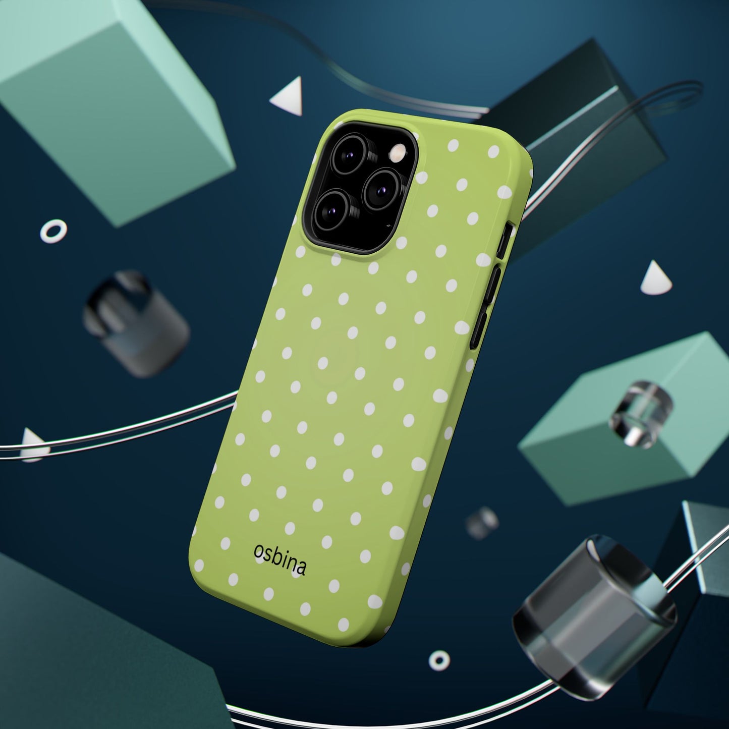osbina | MagSafe compatible for iPhone | The Lume Dot Phone Case | Color Edit Collection