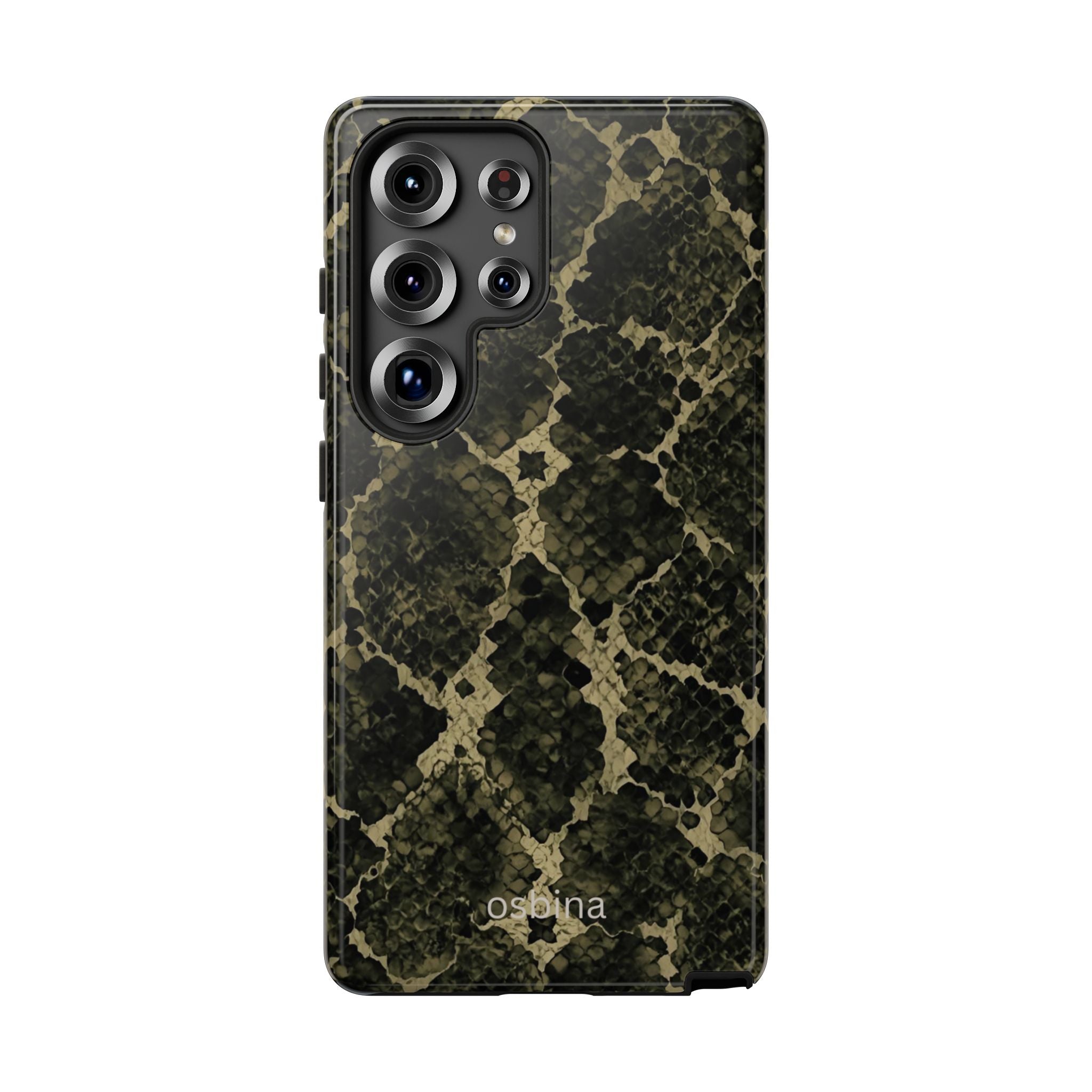 osbina | The Olive Snakeskin Designer Case