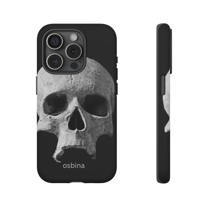 osbina | White Skull Phone Case | Season Collective Collection