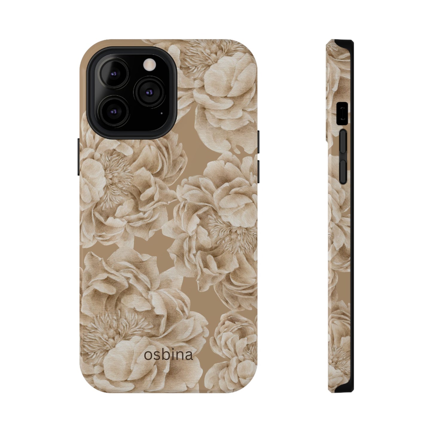 osbina | Peony Latte Designer Case