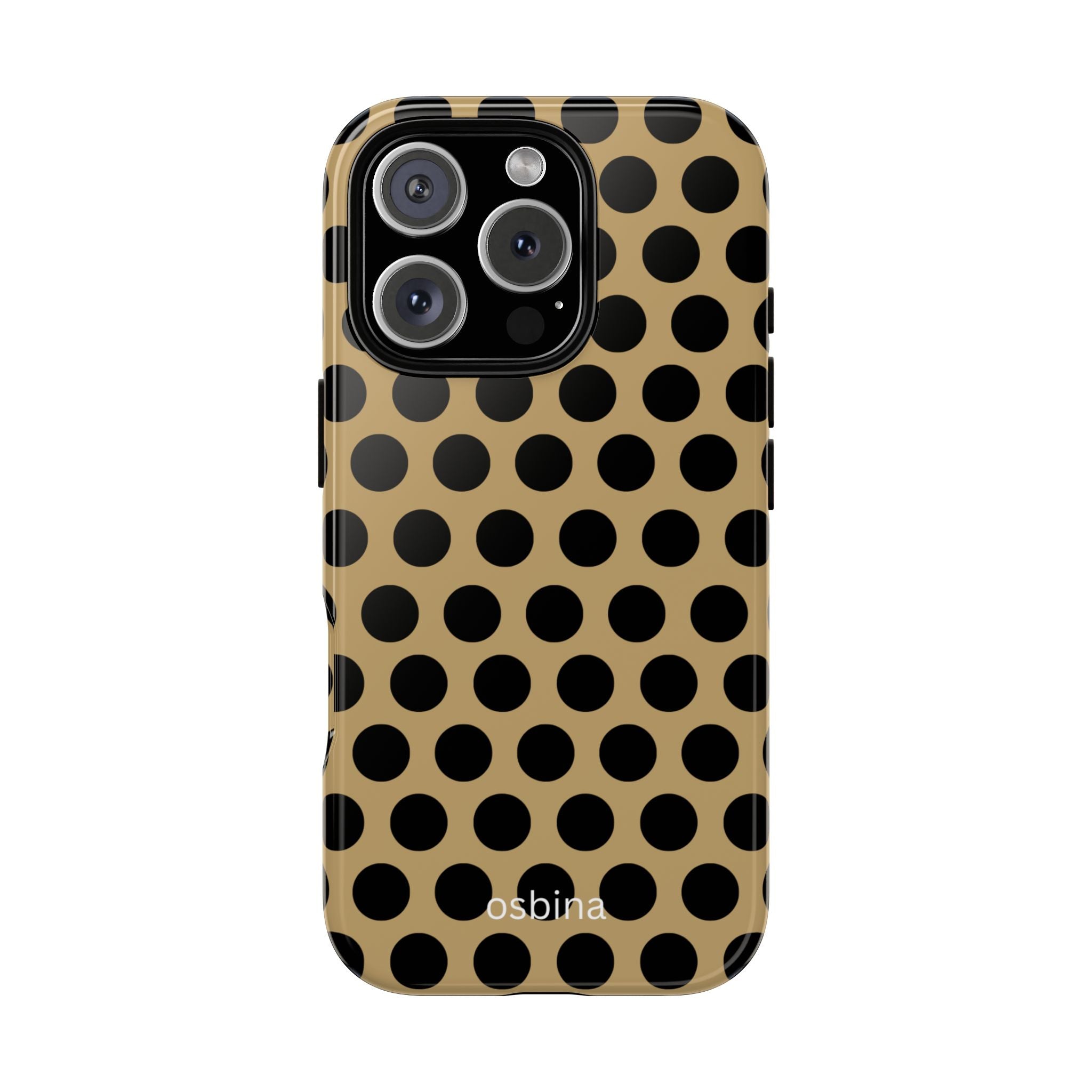 osbina | Camel Noir Dots, Designer Case