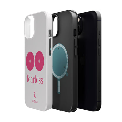 osbina |  MagSafe compatible for iPhone | Limited Edition The Fearless Tatas Case in Light Pink + Soft Pink + Hot Pink | The Pink October Collection | Inspired By