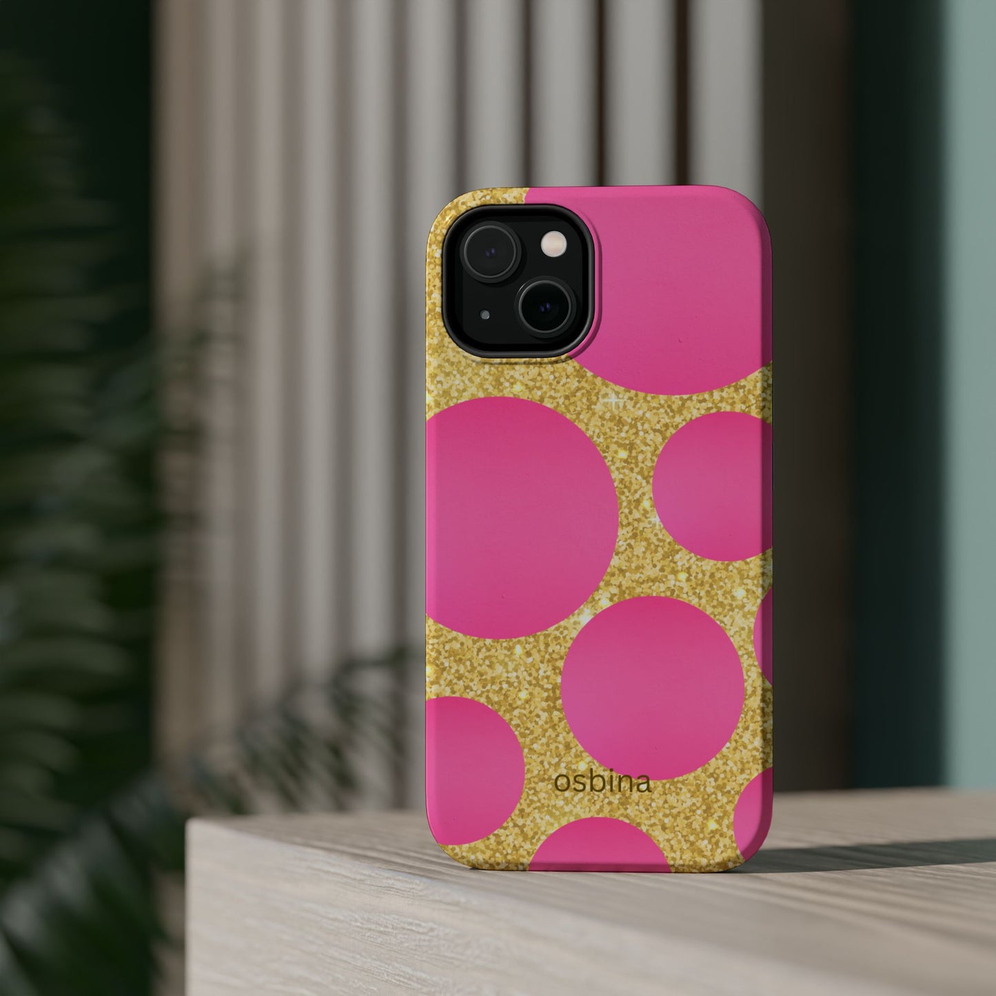 osbina | MagSafe compatible for iPhone | The Aurelia Phone Case | YAYOU Collection Supporting Shine Like Sable