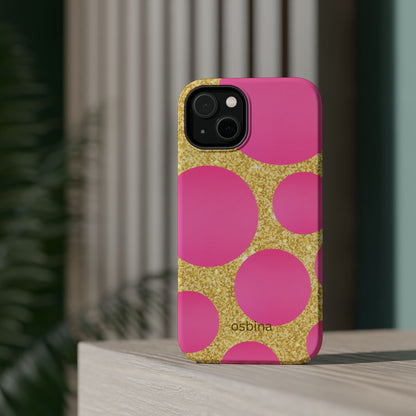osbina | MagSafe compatible for iPhone | The Aurelia Phone Case | YAYOU Collection Supporting Shine Like Sable