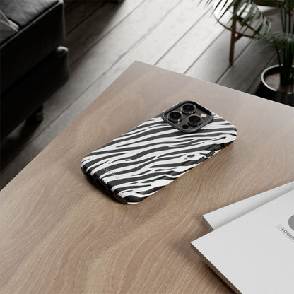 osbina | The Bengal Bold Stripe Case in White + Black | The Season Collective