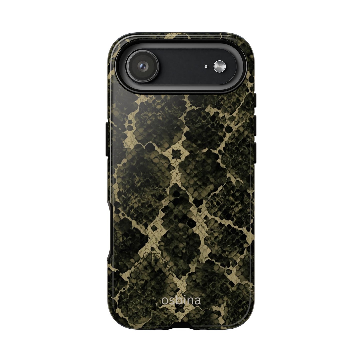osbina | The Olive Snakeskin Designer Case