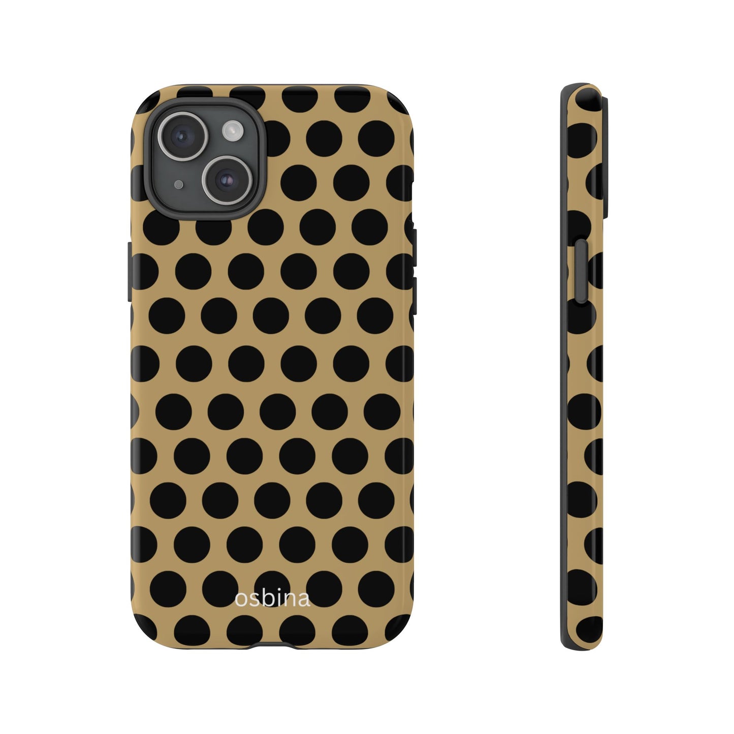 osbina | Camel Noir Dots, Designer Case