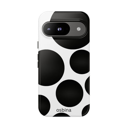 osbina | The Noir Bubbles Phone Case | Modern Muse Collection