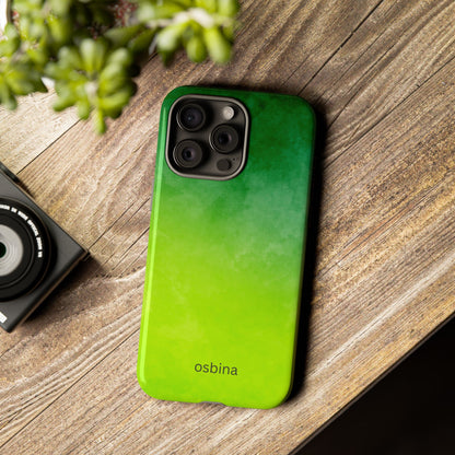 osbina | The Verde Glow Phone Case | Color Edit Collection