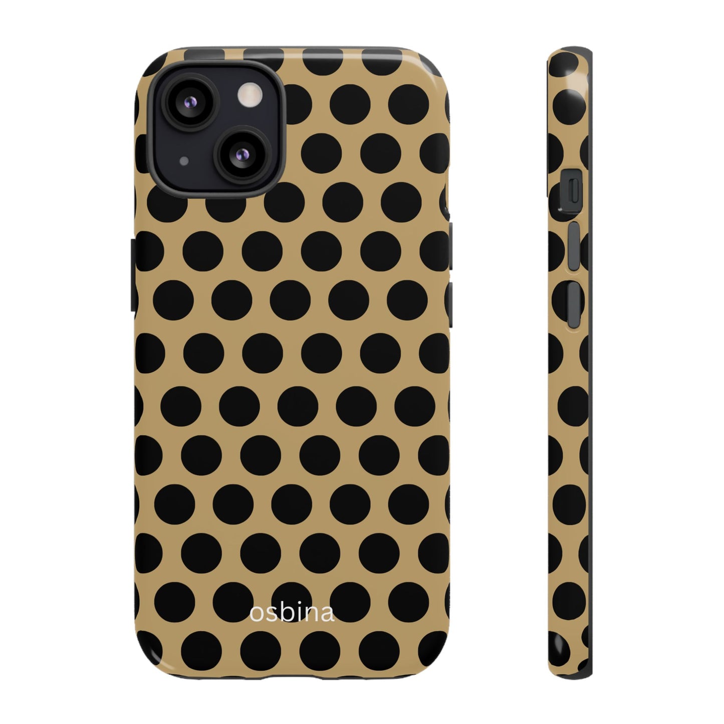 osbina | Camel Noir Dots, Designer Case