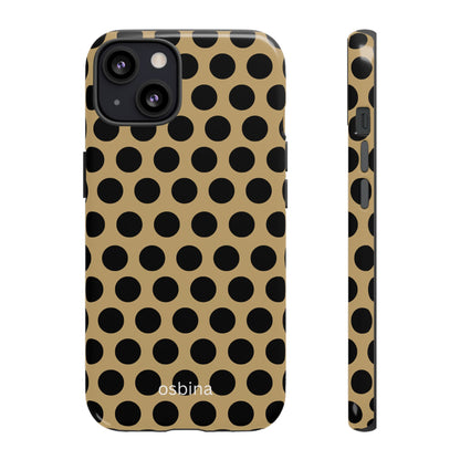 osbina | Camel Noir Dots, Designer Case