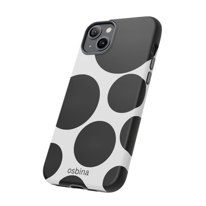 osbina | The Noir Bubbles Phone Case | Modern Muse Collection