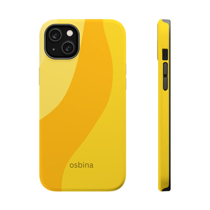 osbina | MagSafe compatible for iPhone | The Marigold Muse Phone Case | Color Edit Collection