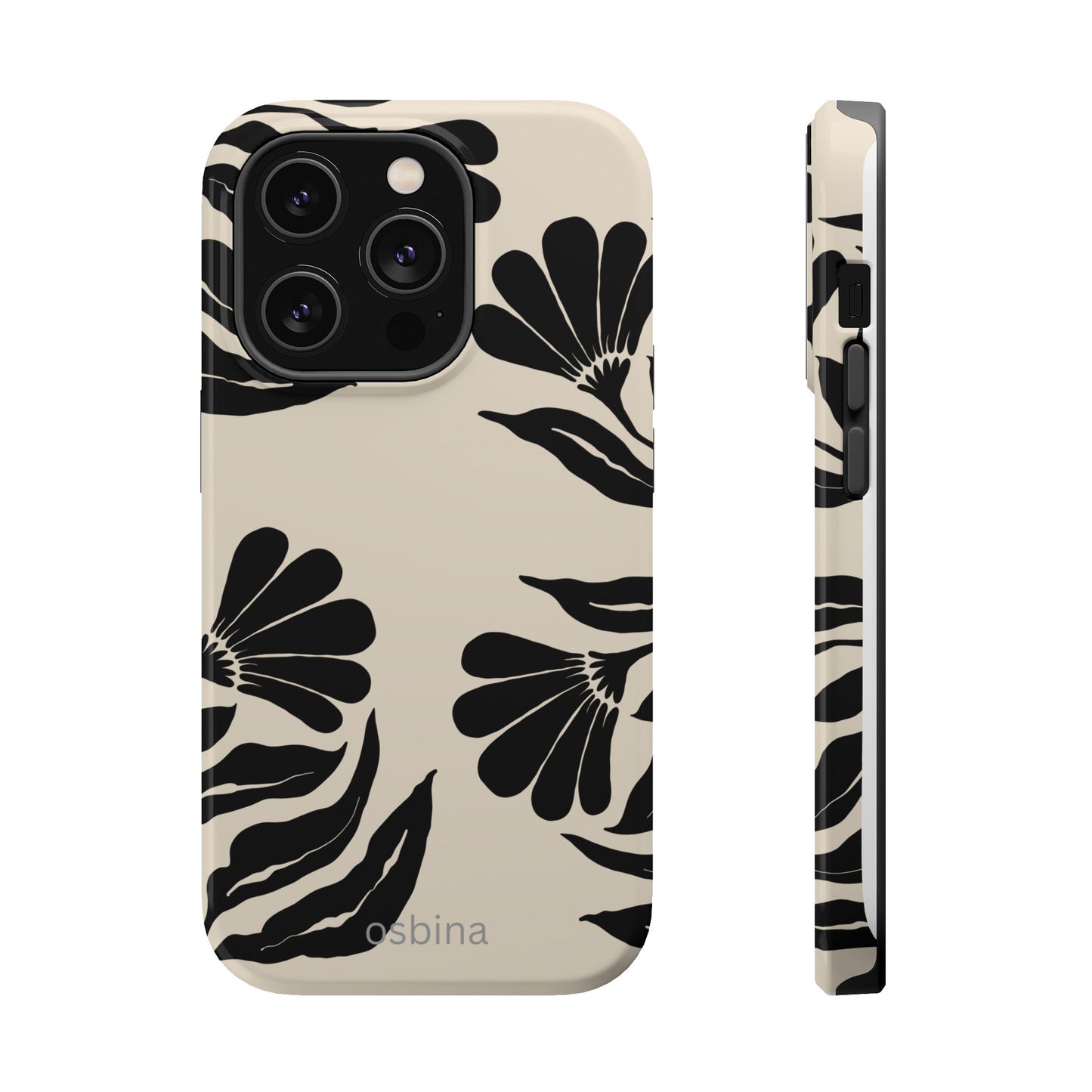osbina | MagSafe for iPhone | Obsidian Bloom Designer Case