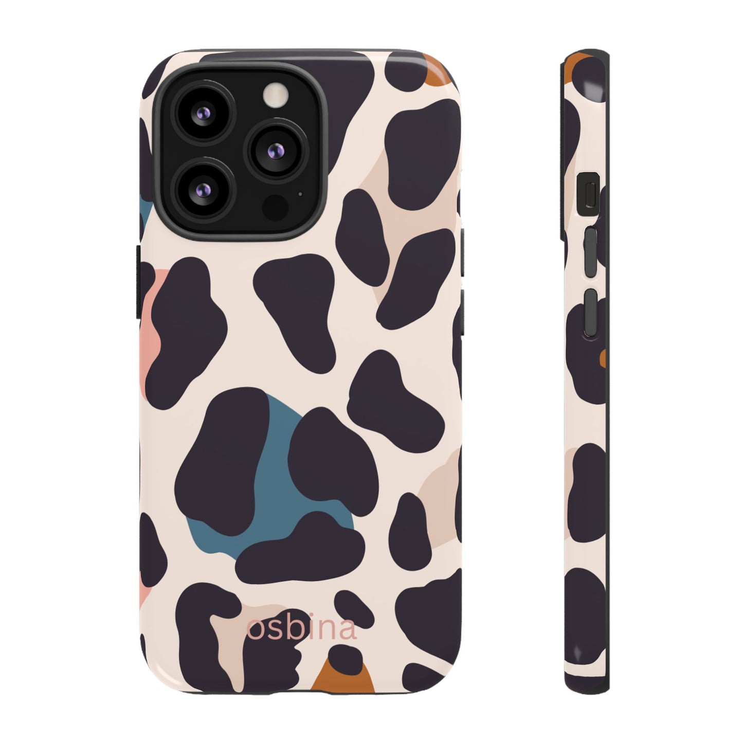 osbina | Leopard Luxe Color Pop Leopard Print Phone Case | Modern Muse Collection