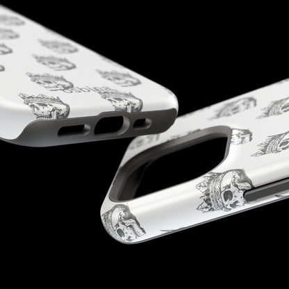 osbina | MagSafe compatible for iPhone | Skulls Royale Phone Case | Season Collective Collection