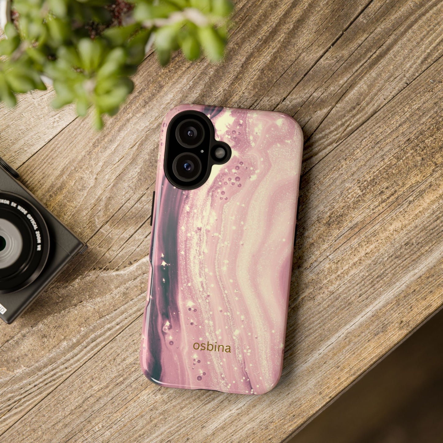 osbina | The Amethyst Glow Phone Case | Modern Muse Collection