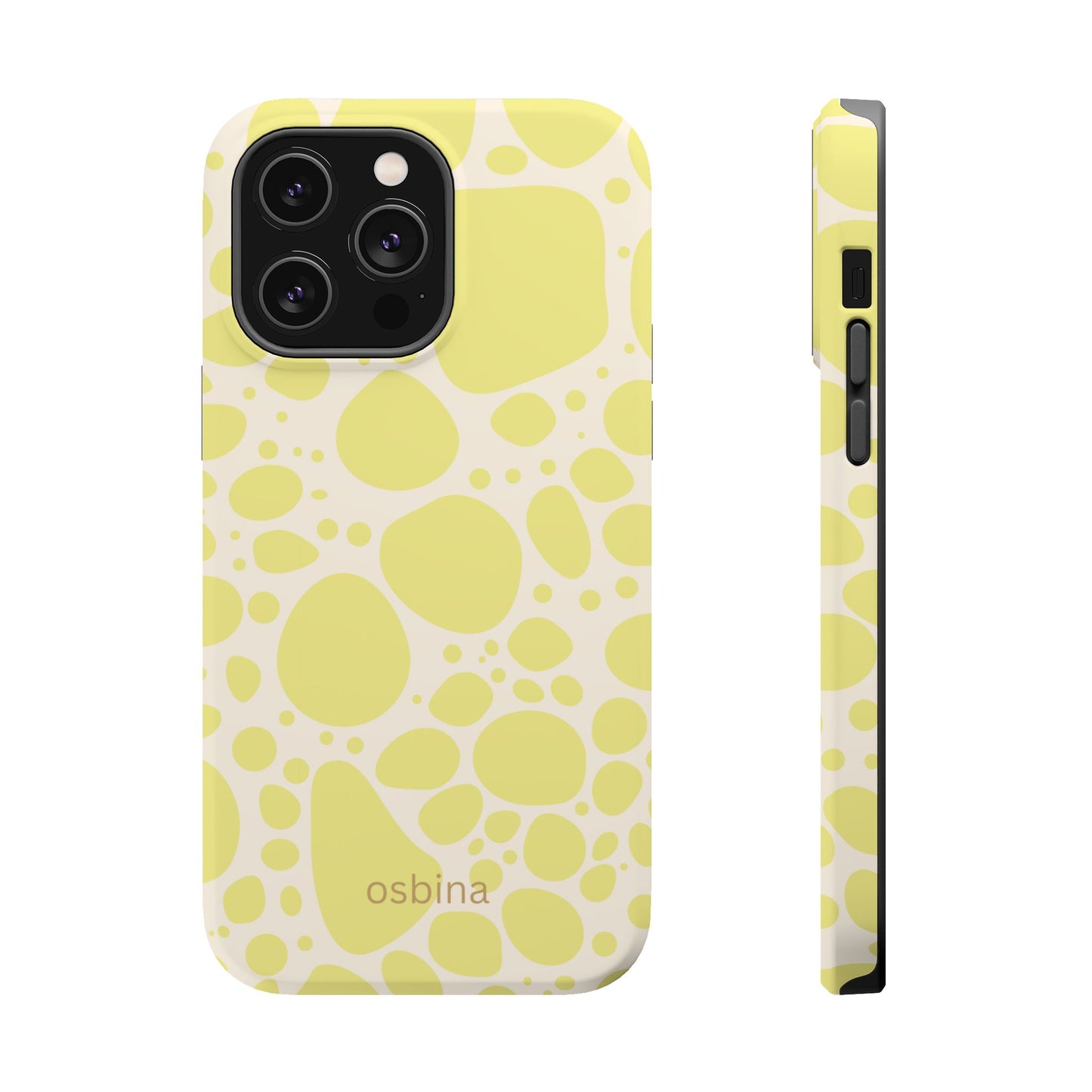 osbina | MagSafe compatible for iPhone | The Chartreuse Mirage Phone Case | Color Edit Collection