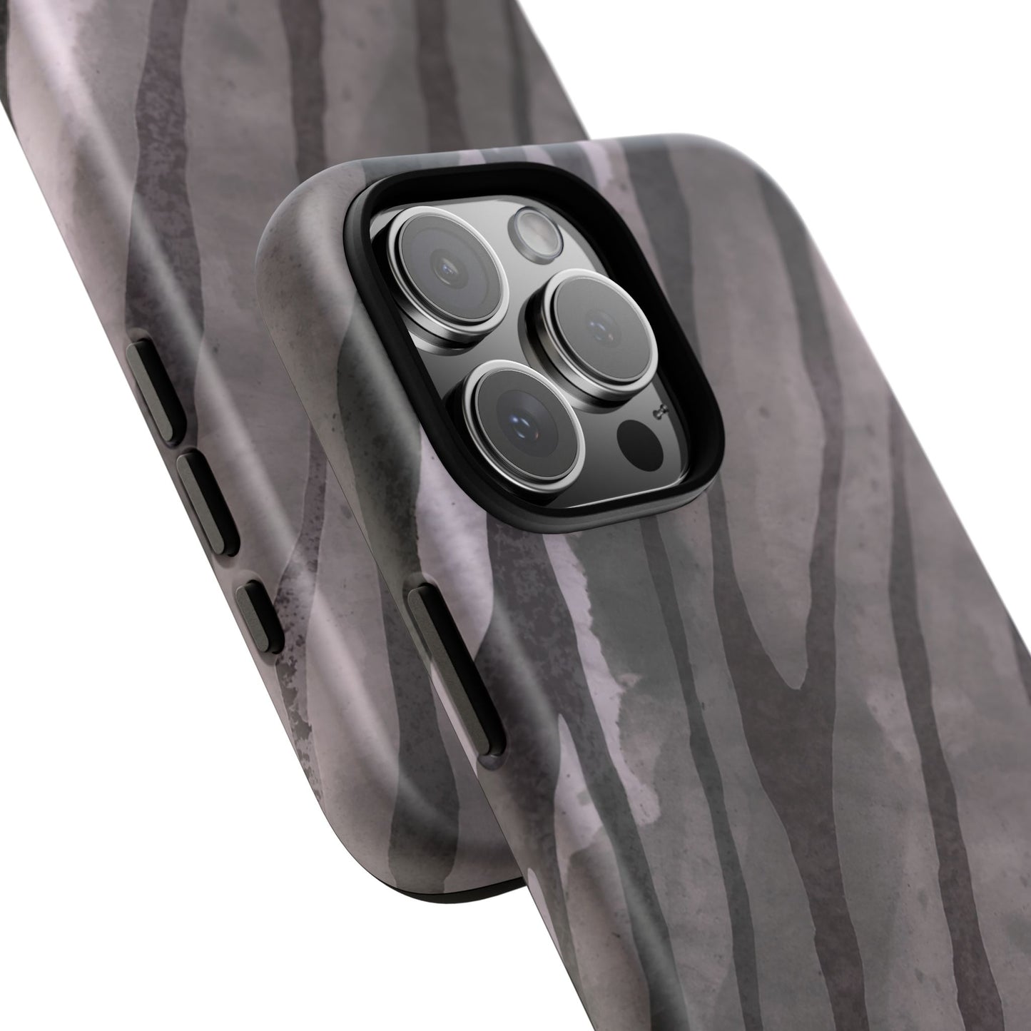 osbina | Stripes on Point — The Muted Gray + Black Tiger Case | The Season Collective