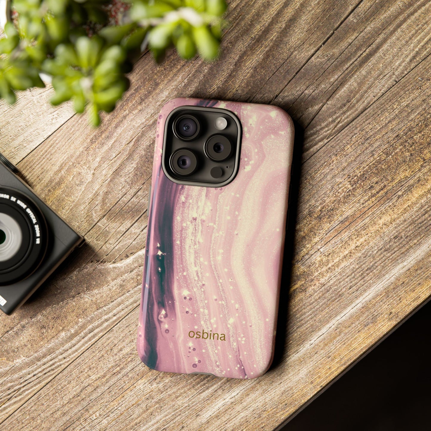 osbina | The Amethyst Glow Phone Case | Modern Muse Collection