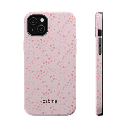 osbina | MagSafe compatible for iPhone | Pure Affection Sweethearts  Phone Case | Modern Muse Collection