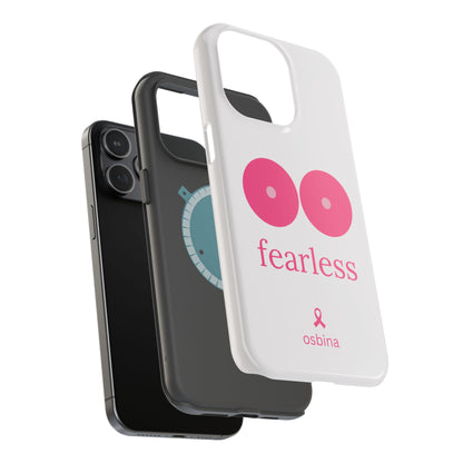 osbina |  MagSafe compatible for iPhone | Limited Edition The Fearless Tatas Case in Light Pink + Soft Pink + Hot Pink | The Pink October Collection | Inspired By