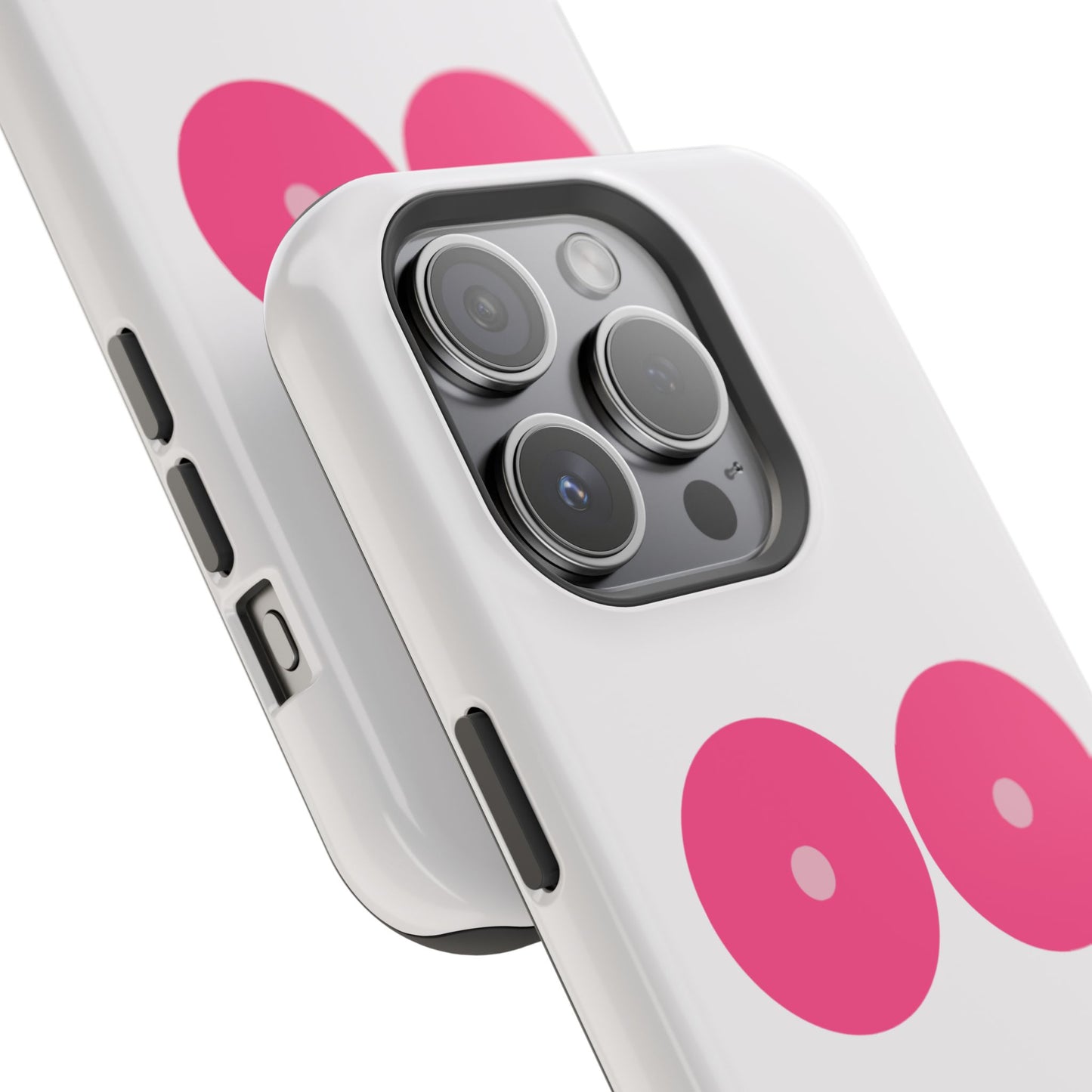 osbina |  MagSafe compatible for iPhone | Limited Edition The Check Your Tatas Case in Light Pink + Soft Pink + Hot Pink | The Pink October Collection | Inspired By