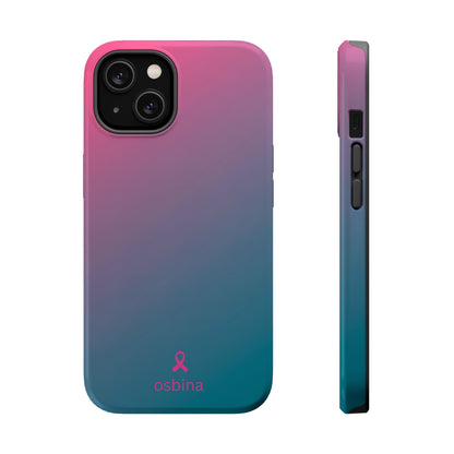 YAYOU MagSafe for iPhone | Teal Horizon Designer Case | osbina