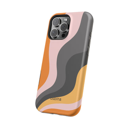 osbina | MagSafe Compatible for iPhone | The Case That Says “Fall, But Make It Fashion” | Retro Swirl Edition | The Season Collective