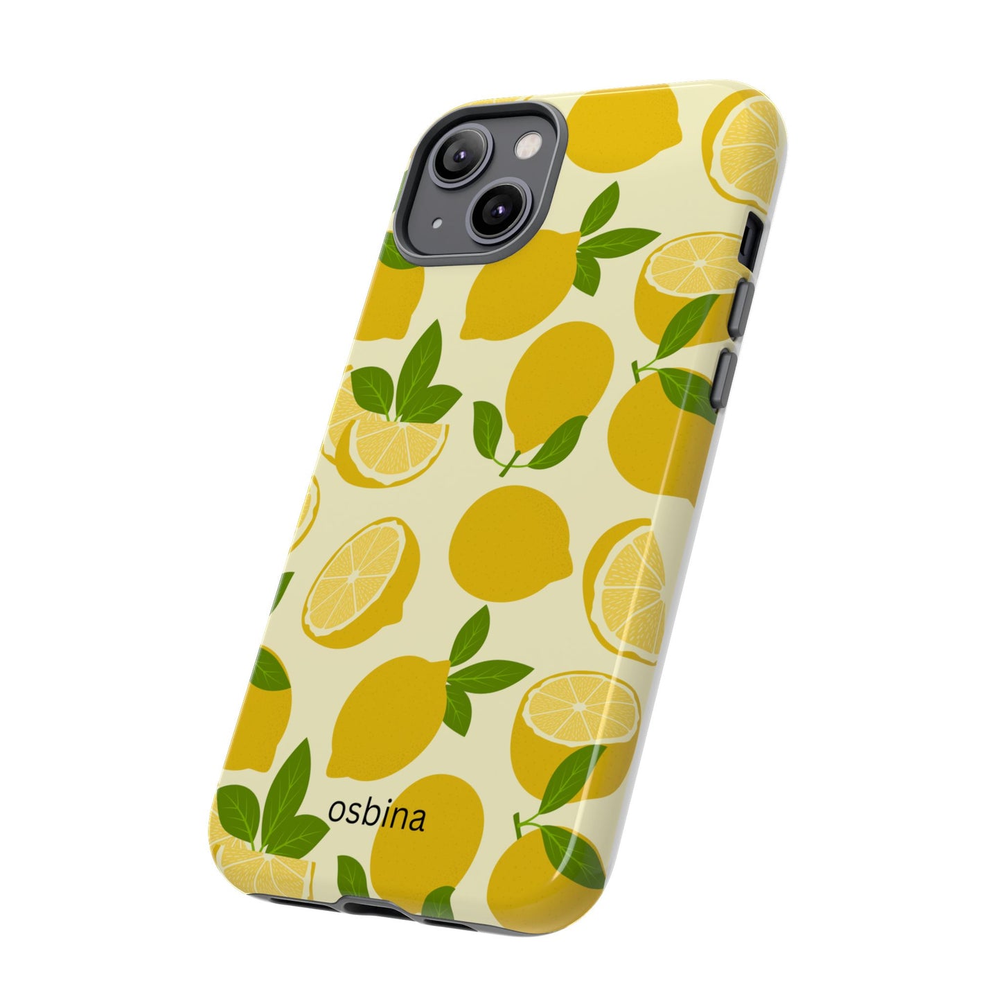 osbina | Limoncello Lemon Phone Case | Modern Muse Collection