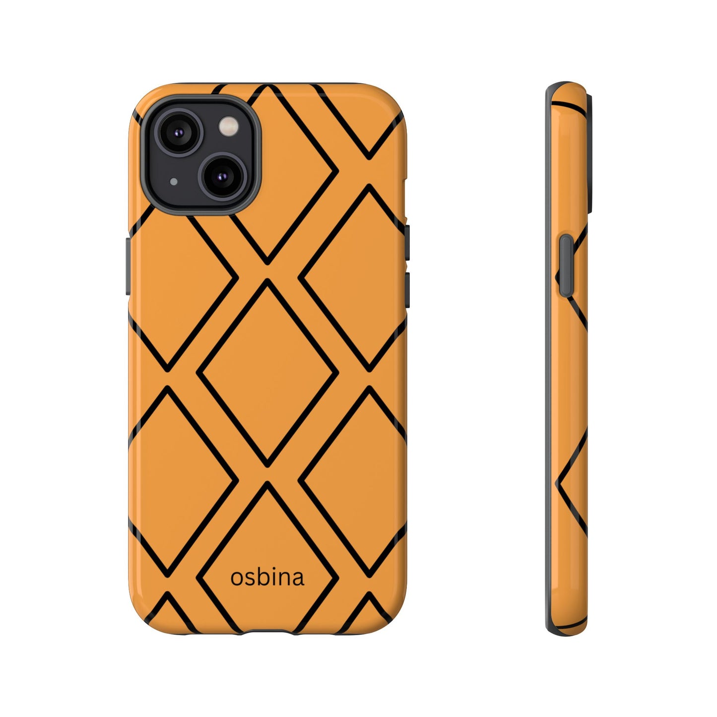 osbina | Diamonds Are Your Phone’s Best Friend — The Orange + Black Diamond Case | The Season Collective