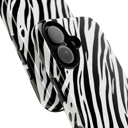 osbina | The Bengal Bold Stripe Case in White + Black | The Season Collective