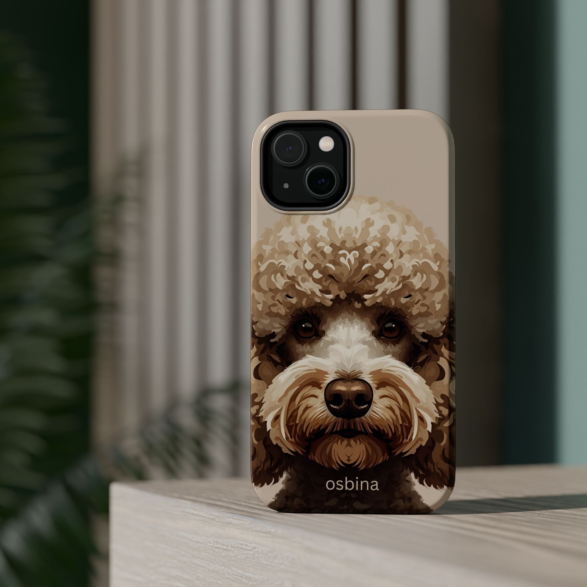 osbina | MagSafe for iPhone | Standard Poodle, Designer Case | The Dog Lovers Collection