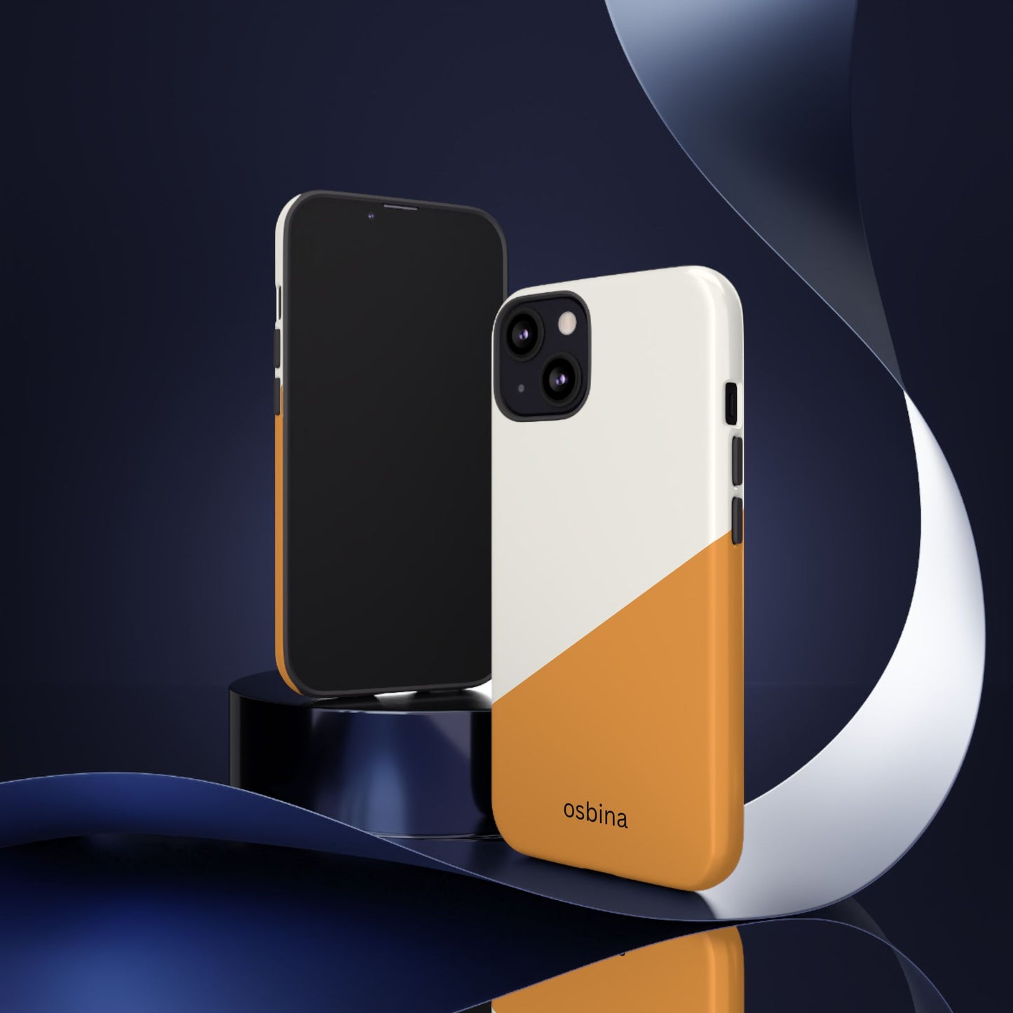 osbina | Divide & Conquer — The Orange + White Split Diagonal Case | The Season Collective