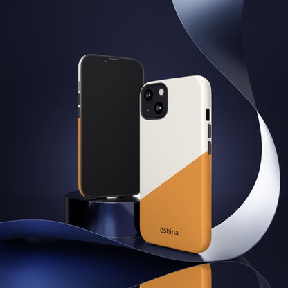 osbina | Divide & Conquer — The Orange + White Split Diagonal Case | The Season Collective