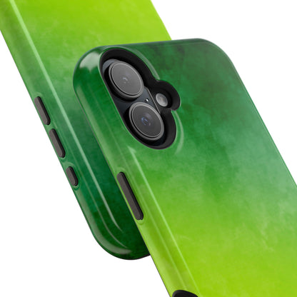osbina | MagSafe compatible for iPhone | The Verde Glow Phone Case | Color Edit Collection