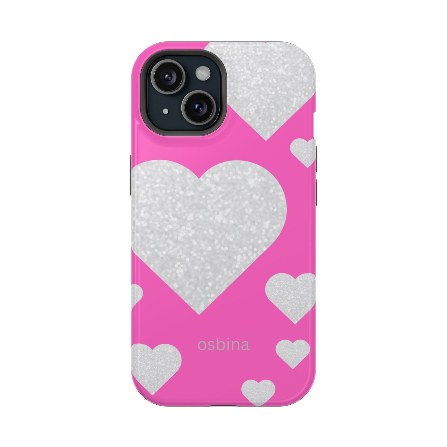 osbina | MagSafe compatible for iPhone | The Shimmering Love Case | YAYOU Collection Supporting Shine Like Sable
