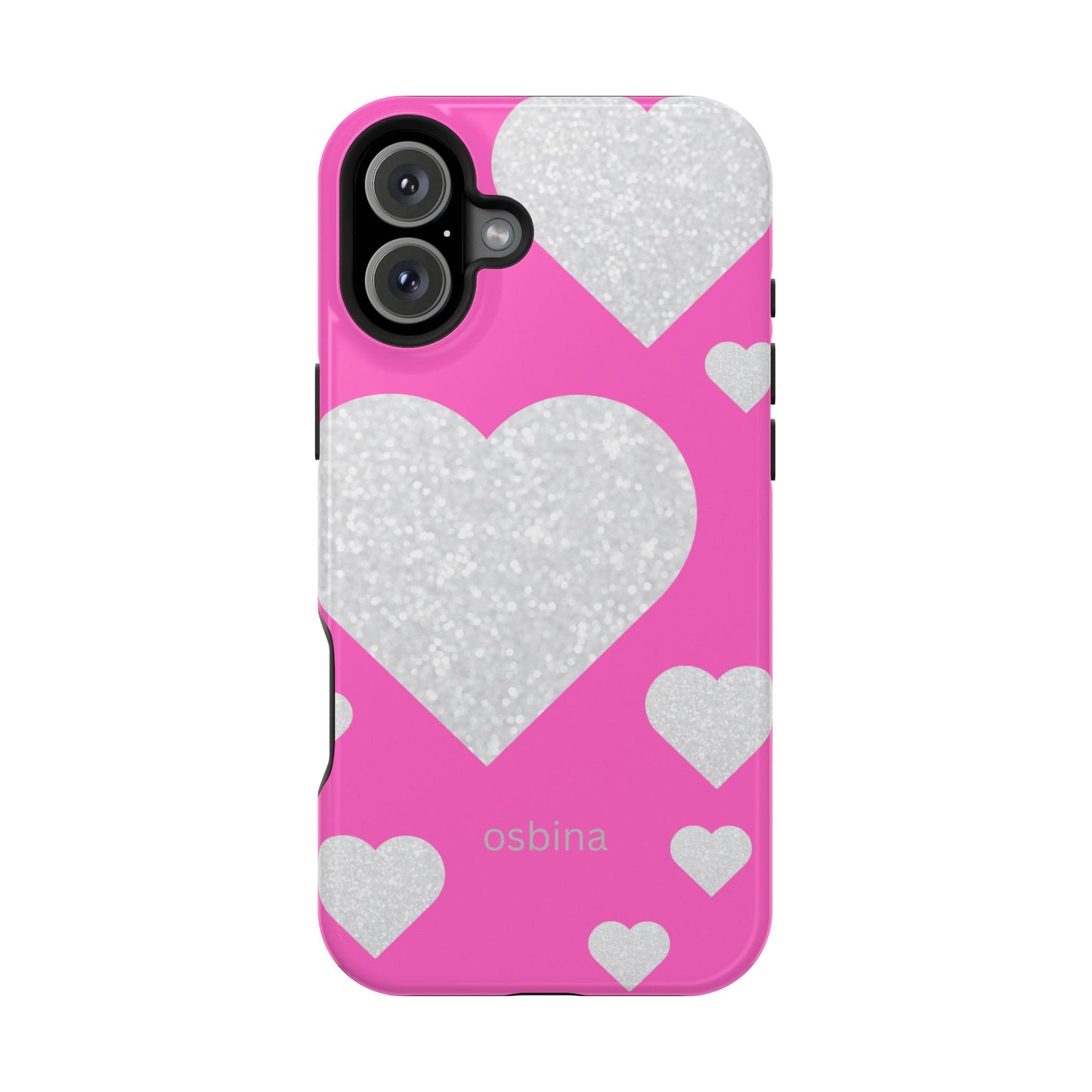 osbina | MagSafe compatible for iPhone | The Shimmering Love Case | YAYOU Collection Supporting Shine Like Sable