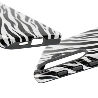 osbina | The Bengal Bold Stripe Case in White + Black | The Season Collective