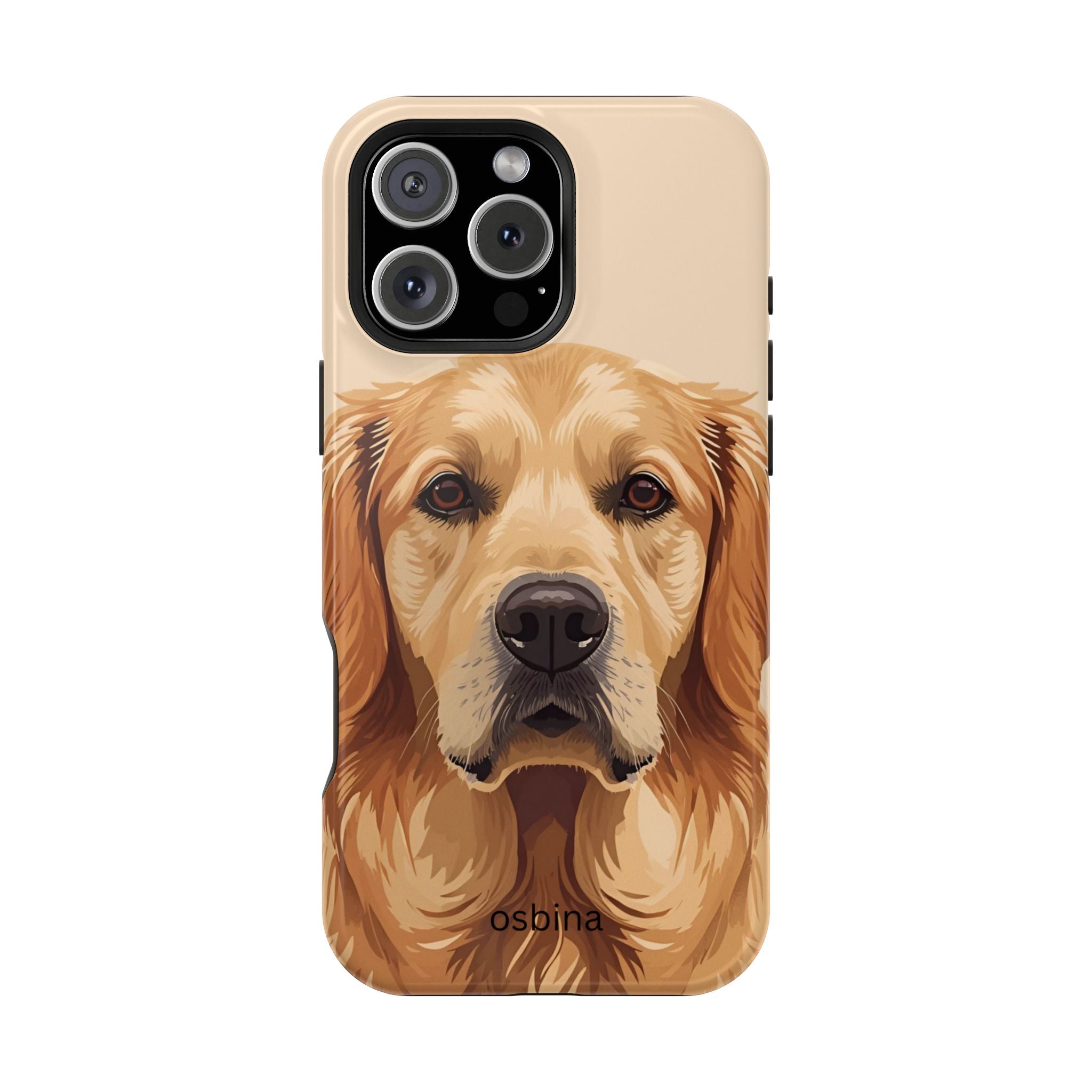 osbina | MagSafe for iPhone | The Golden Retriever Designer Case