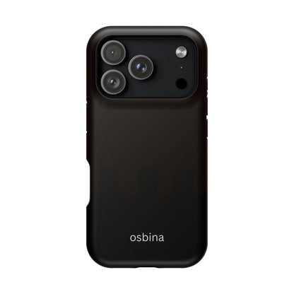 osbina | MagSafe compatible for iPhone | The Onyx Phone Case | Modern Man Collection