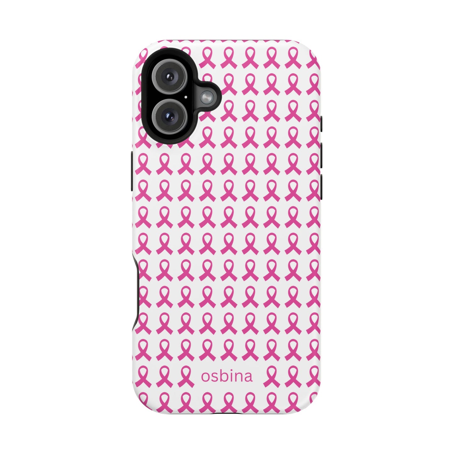 YAYOU Side by Side Pink Ribbon Designer Case | osbina