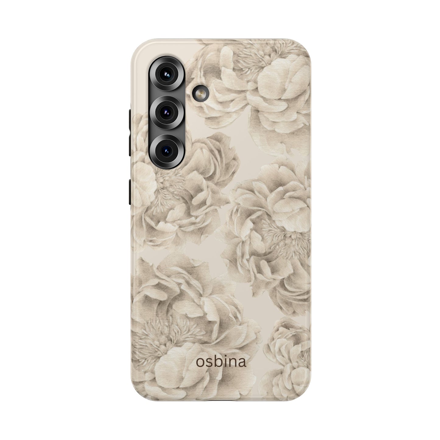 osbina | Peony Sand Designer Case
