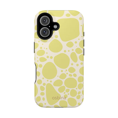 osbina | MagSafe compatible for iPhone | The Chartreuse Mirage Phone Case | Color Edit Collection