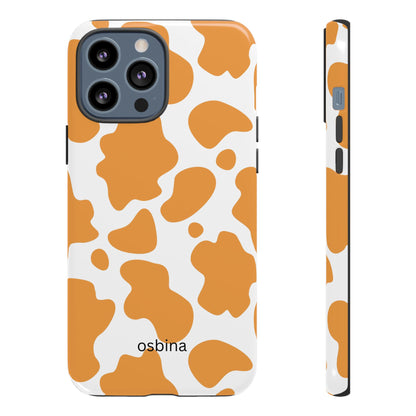 osbina | Holy Cow, It’s Chic — The Orange Cow Print Case | The Season Collective
